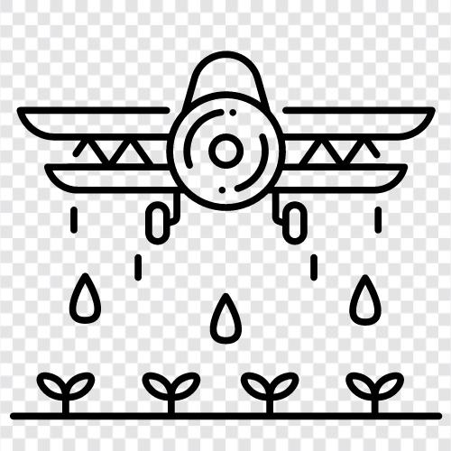 crop dusters, airplane, aircraft maintenance, aircraft parts icon svg