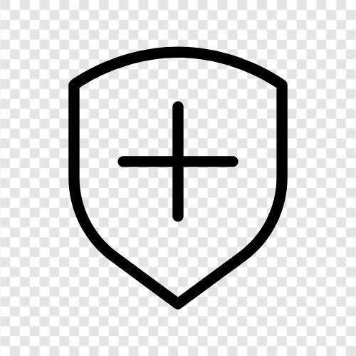 cross, Shield, Christianity, religion icon svg