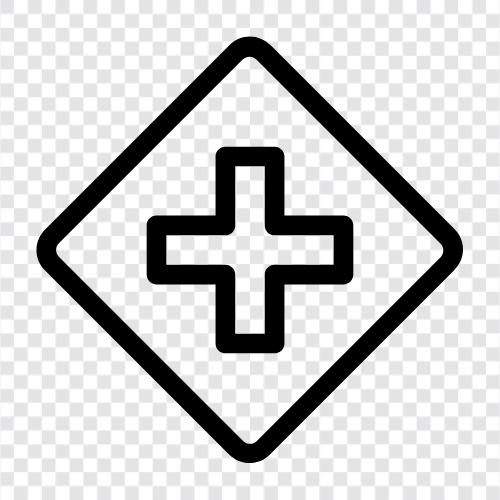 crossroads, junction, intersection, stop icon svg