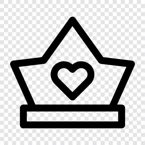 crown, heart, aortic, valve icon svg