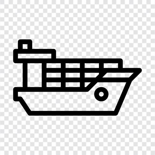 Cruise Ship, Ferry, Cargo Ship, Tanker icon svg