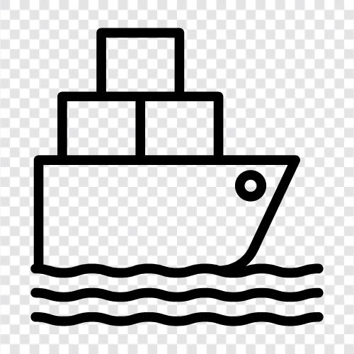 Kreuzfahrtschiff, Kreuzfahrtlinien, Kreuzfahrtschiffe, Kreuzfahrtreisen symbol