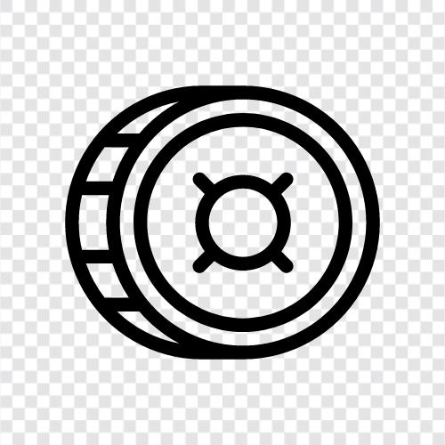 cryptocurrency, digital currency, crypto, altcoin icon svg