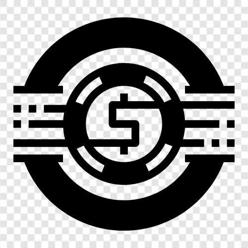 cryptocurrency, blockchain, digital money, virtual currency icon svg