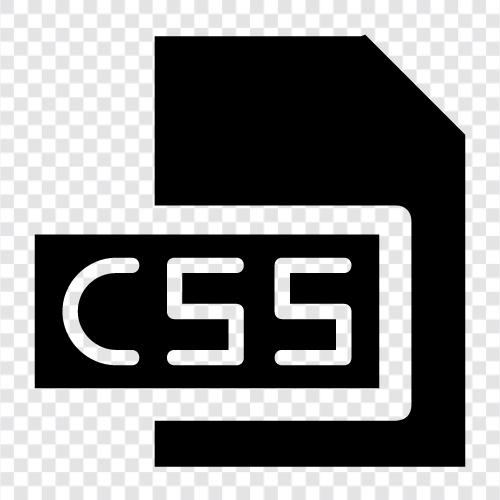 css, style, style sheet, web design Значок svg