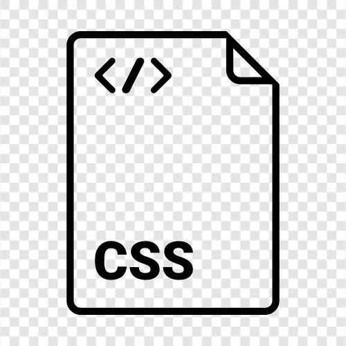 css file, css files, web design, web development icon svg