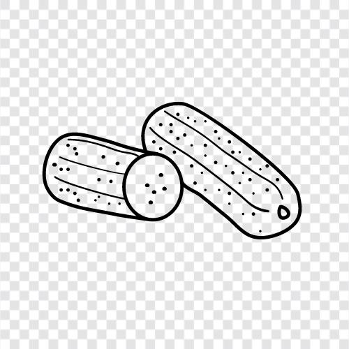 cucumber, summer squash, courgette, zucchini noodles icon svg