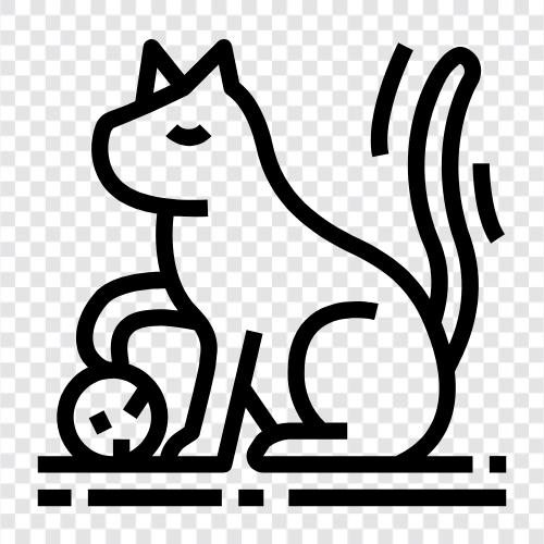 cuddles, purring, cute, playful icon svg