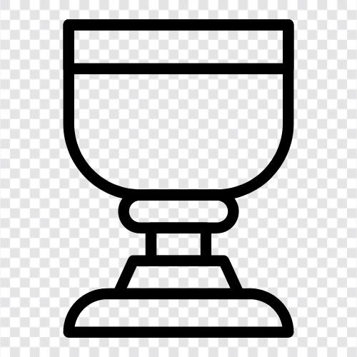 чаша, причастие, церковь, религия Значок svg