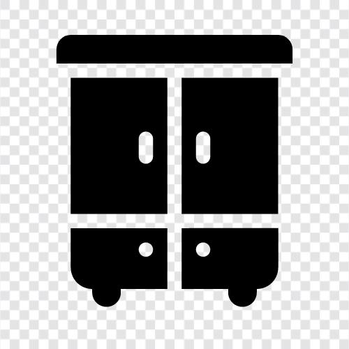 cupboards, kitchen, kitchen cabinets, kitchen storage icon svg
