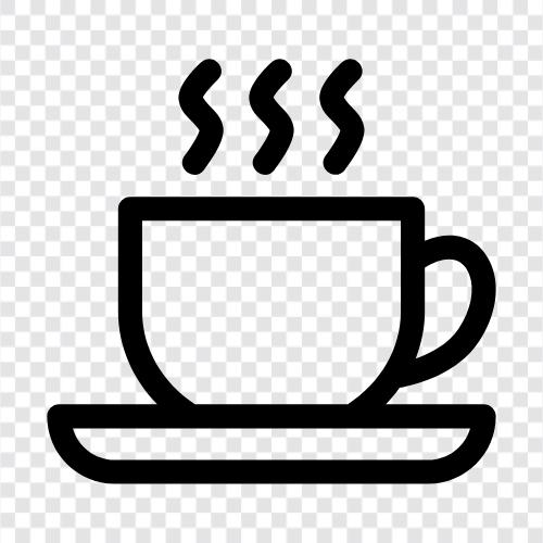 Cupcake, Kaffee, Espresso, Tasse symbol