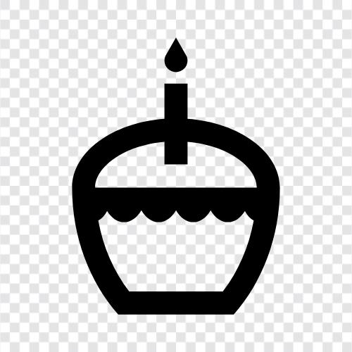 Cupcake, Bäckerei, süß, Frühstück symbol