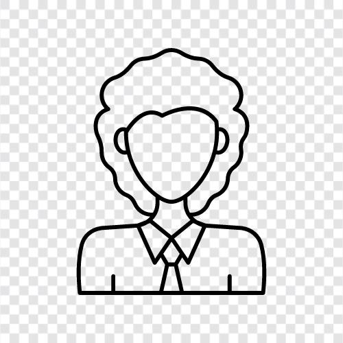 curly hair, woman with curly hair, curly girl, curly women icon svg