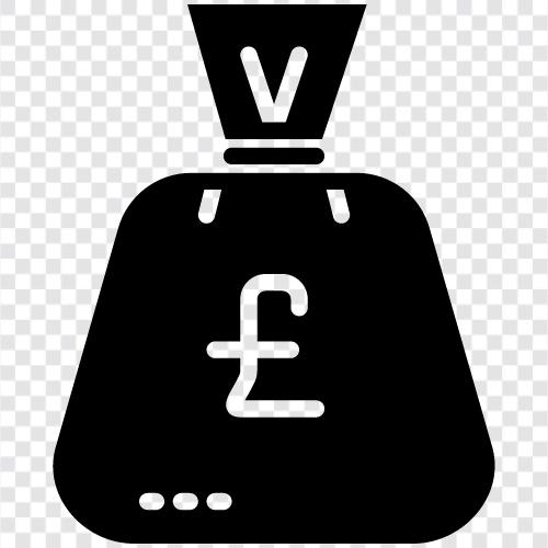 Währung, Pfund Sterling, Britische Pfund, Geld symbol