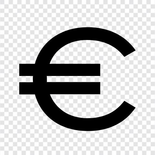 Währung, Europa, Euro, Europäische Union symbol