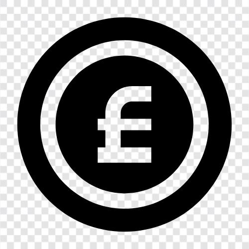 currency, British, decimal, money icon svg