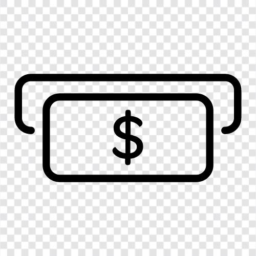 currency, exchange rate, dollar bills, gold icon svg