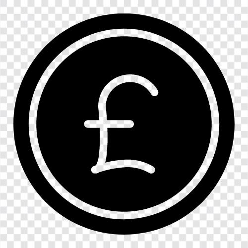 currency, British, euro, pound icon svg