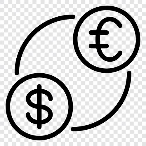 currency exchange, foreign exchange, currency converter, forex icon svg