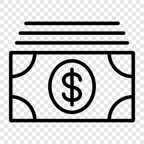 currency, cash, money, bank icon svg