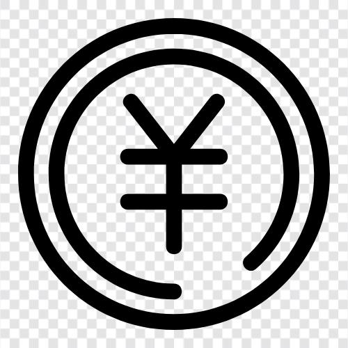 Währung, Wechselkurs, Asiatische Währungen, Japanischer Yen symbol