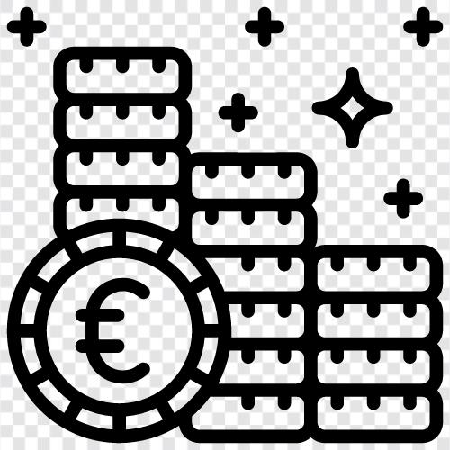 Валюта, европейская, евро, европейский союз Значок svg