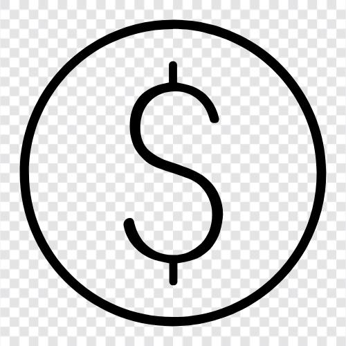 currency, money, bills, coins icon svg