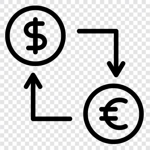 currency, rates, foreign exchange, exchange icon svg