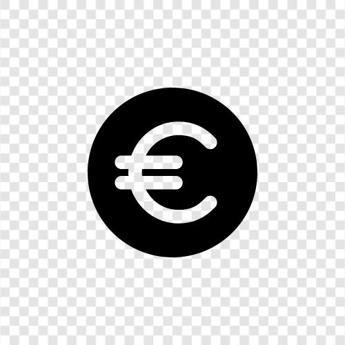 currency, europe, european, euro icon svg