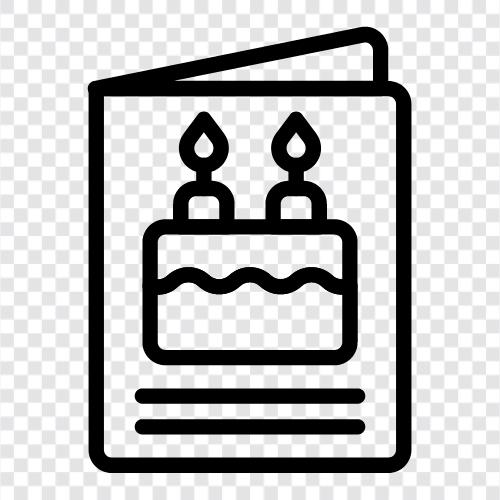 Custom Birthday Card, Customized Birthday Card, Birthday Card Greetings, Birthday icon svg