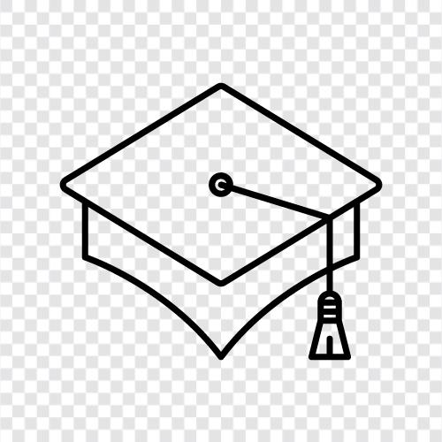 Özel Mezuniyet Kapağı, Özel Mezuniyet Kapakları, Graduation Hat, Grad ikon svg