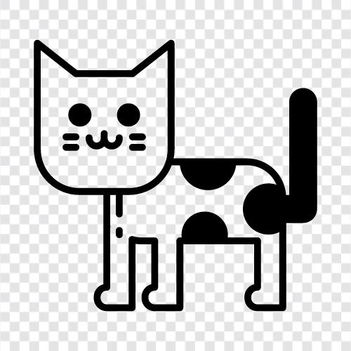 cute, pet, house, kitty icon svg