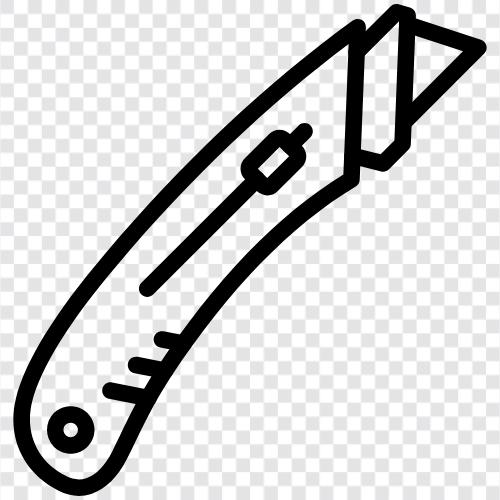 Cutter, Klingen, Klingen für Box Cutter, Box Cutter symbol