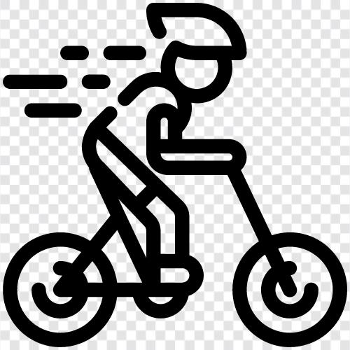 Fahrradfahren, Rad fahren, Ausrüstung, Fahrrad symbol