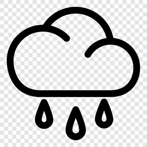 damp, wet, cloudy, thunder icon svg