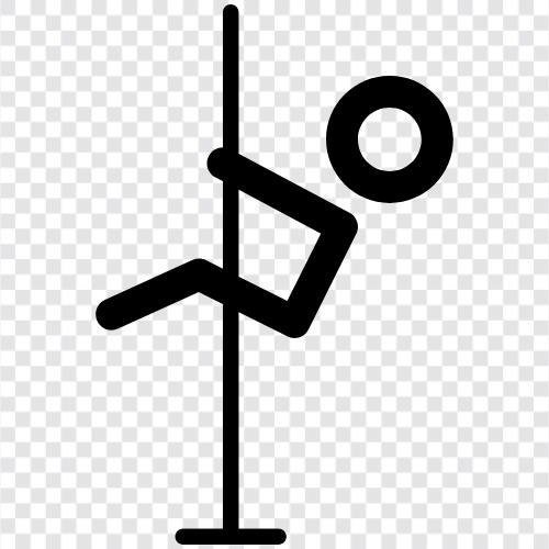 Dancing on the Pole, Pole Dancing Classes, Pole Dancing Lessons, Pole Dancing icon svg