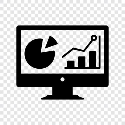 Datenanalyse, Dateninterpretation, Dateninterpretationstools, Datenvisualisierung symbol