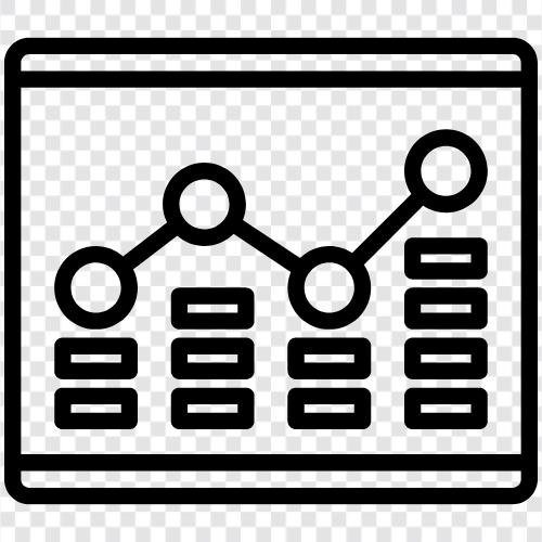 Daten, Analyse, Wahrscheinlichkeit, Hypothese symbol