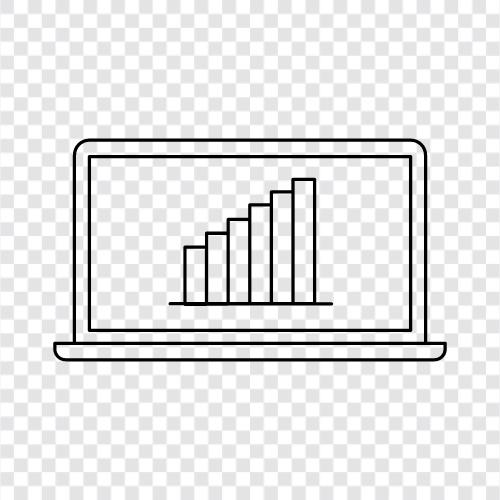 data graphics, data visualizations, data viz, data analysis icon svg