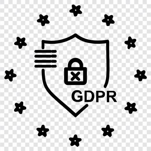 data protection, privacy, data, regulation icon svg