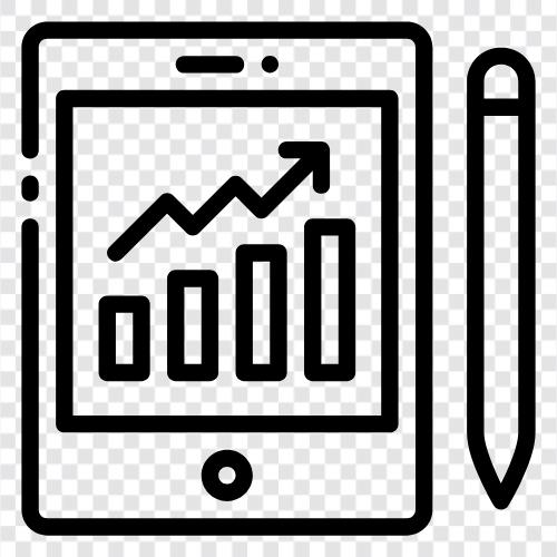 data, insights, performance, marketing icon svg