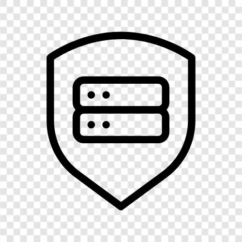 Безопасность данных, шифровка, конфиденциальность, безопасность Значок svg
