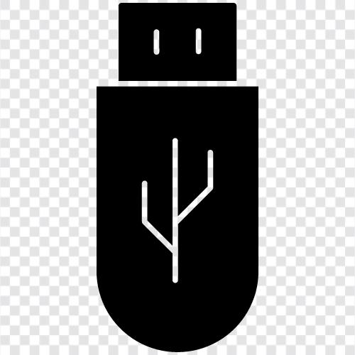 data storage, portable, storage, USB flash drive icon svg