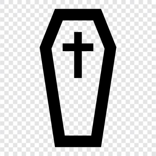 death, burial, funeral, mourning icon svg