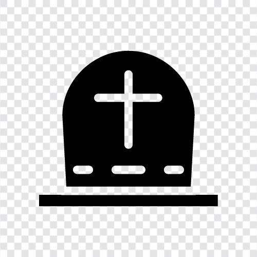 death, funerals, cemeteries, burial icon svg