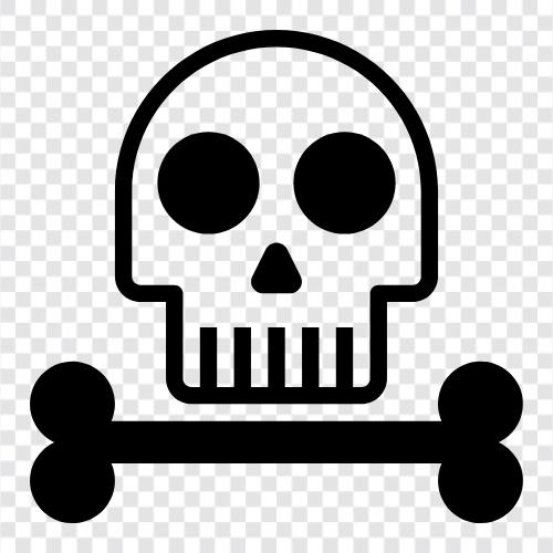 death, skull, death skull, death head icon svg