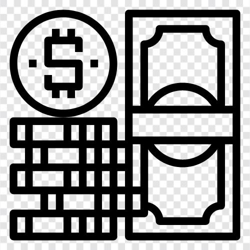 Debt, Financial, Invest, Savings icon svg