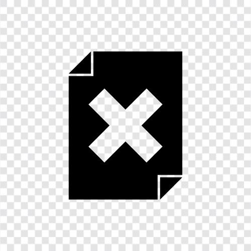 delete, File delete icon svg