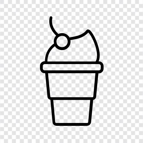 delicious, sundaes, cones, ice cream truck icon svg