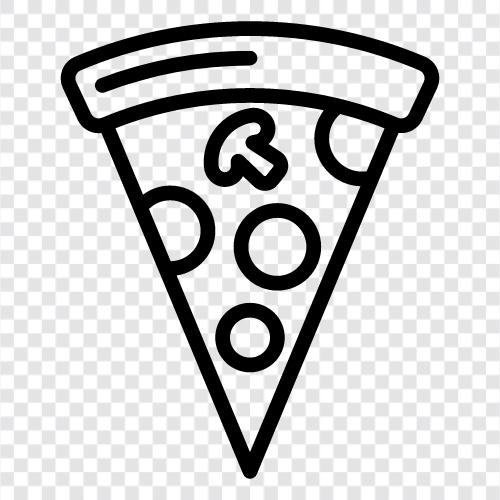 Lieferung, Pizza, Pizzaladen, Pizza Restaurant symbol